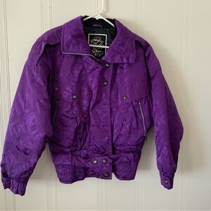 Purple Women's Puffer Jacket